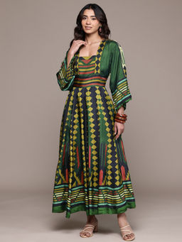 Ritu Kumar - Green Klim Long Dress
