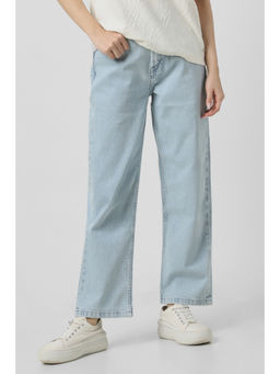 Van Heusen - Women Light Blue Light Wash Regular Fit Jeans