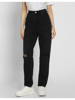 American Eagle - Women Black Strigid Mom Jeans