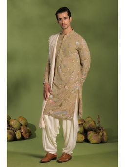 KALPRAAG - Vivek Green Kurta & Salwar with Dupatta
