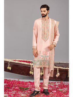 KALPRAAG - Royal Darbar Pink Kurta & Pant with Dupatta