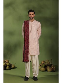 KALPRAAG - Antya Pink Kurta & Salwar with Dupatta