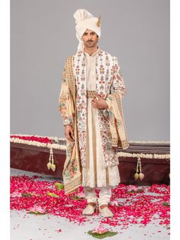 KALPRAAG - Rangrez Ivory Sherwani Set