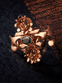Suhani Pittie - Piscean Flame Gold Plated Ring