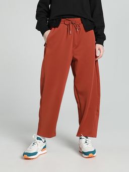 Puma - Classics Relaxed Fit Women's Rust Knitted Pant