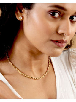 Boldiful - Twisted Rope Adjustable Necklace