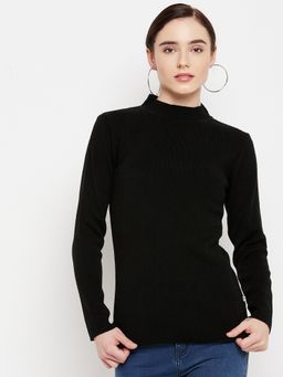 Madame - Women Black Sweater