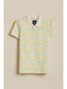 Allen Solly - Boys Multi-Color Print Polo T-Shirt