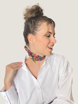 Waraq - Bright Blossom Mini Scarf