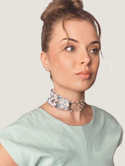 Waraq - Ancient Fresco Mini Scarf