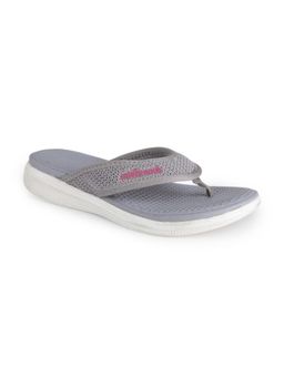 SOLETHREADS - Grey Flipflops for Women