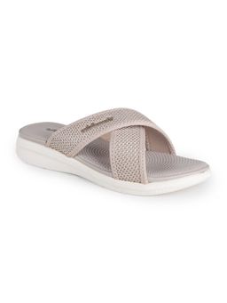 SOLETHREADS - Women Beige Casual Comfort Sandals