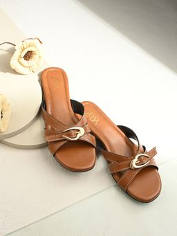 Zebba - Women Brown Alma Flats