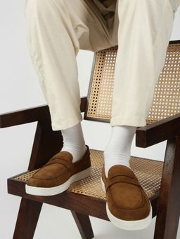 ZEESH - Men Brown CHESTNUT Loafers