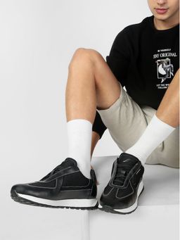 ZEESH - Men Black SHADOW LINE Sneakers