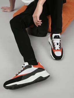 ZEESH - Men Multi-Color SUNFLARE Sneakers