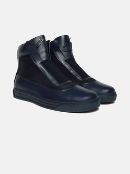 ZEESH - Men Navy Blue ZH III - BLUE Sneakers