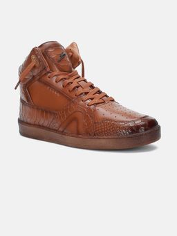 ZEESH - Men Brown COBRA Sneakers