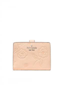 Kate Spade - Peach Floral Bifold Wallet