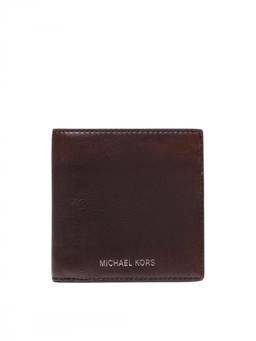 Michael Kors - Dark Brown Burnished Solid Wallet