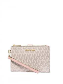 Michael Kors - Pink Jet Set Signature Logo Wallet