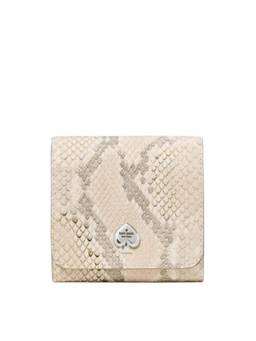 Kate Spade - Beige Kayla Animal Print Wallet