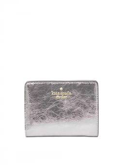Kate Spade - Silver Madison Metallic Bifold Wallet