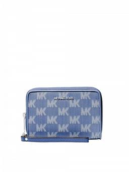 Michael Kors - Denim Signature Jacquard Wallet