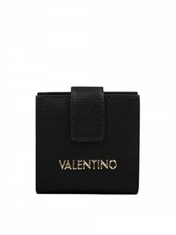 Mario Valentino - Black Textured Logo Wallet