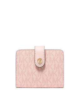 Michael Kors - Light Pink Signature Logo Wallet