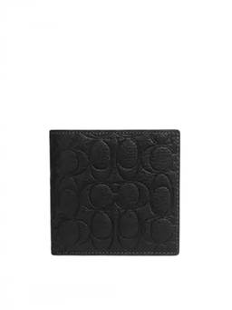Coach - Black Signature Logo Wallet