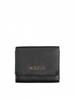 Mario Valentino - Black Textured Logo Wallet