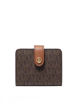 Michael Kors - Dark Brown Signature Logo Wallet