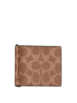 Coach - Khaki Signature Wallet