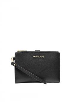 Michael Kors - Black Logo Wristlet