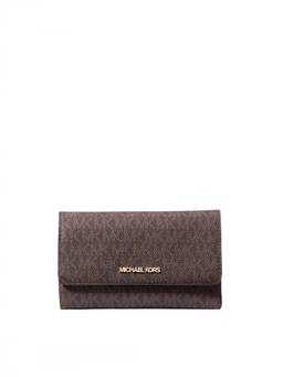 Michael Kors - Dark Brown Signature Wallet