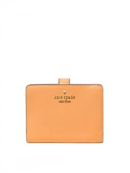 Kate Spade - Orange Textured Bifold Wallet