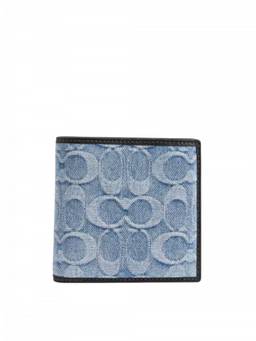 Coach - Denim Logo Wallet
