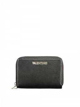 Mario Valentino - Black Textured Logo Wallet