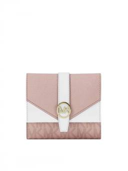 Michael Kors - Multicolor Logo Trifold Wallet