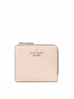 Kate Spade - Peach Logo L Zip Wallet