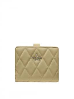 Kate Spade - Beige Quilted Bifold Wallet
