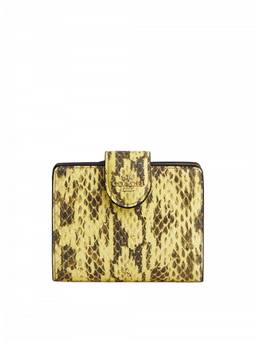 Coach - Yellow Animal Print Wallet