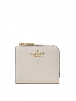 Kate Spade - Light Grey Logo L Zip Wallet