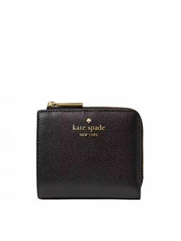 Kate Spade - Black Logo L Zip Wallet