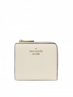 Kate Spade - Off White L Zip Logo Wallet