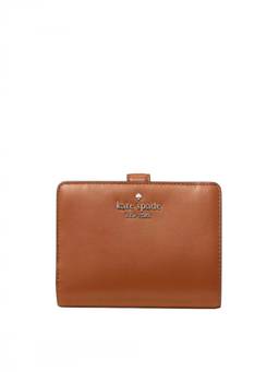 Kate Spade - Brown Solid Bifold Wallet