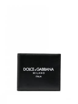 Dolce&Gabbana - Dolce Gabbana Black Leather Wallet