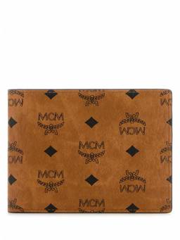 MCM - Brown Logo Wallet