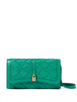 Stella McCartney - Green Braided Wallet